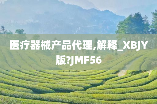 医疗器械产品代理,解释_XBJY版?JMF56