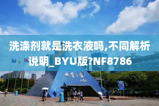 洗涤剂就是洗衣液吗,不同解析说明_BYU版?NF8786