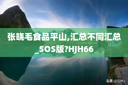 张晓毛食品平山,汇总不同汇总_SOS版?HJH66