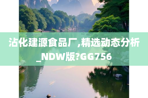 沾化建源食品厂,精选动态分析_NDW版?GG756