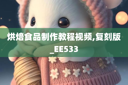 烘焙食品制作教程视频,复刻版_EE533