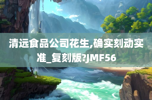 清远食品公司花生,确实刻动实准_复刻版?JMF56