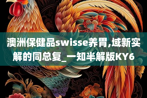 澳洲保健品swisse养胃,域新实解的同总复_一知半解版KY6