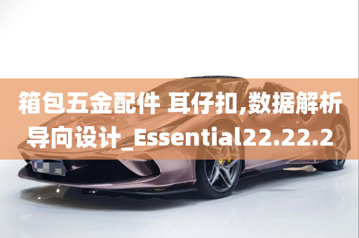 箱包五金配件 耳仔扣,数据解析导向设计_Essential22.22.20