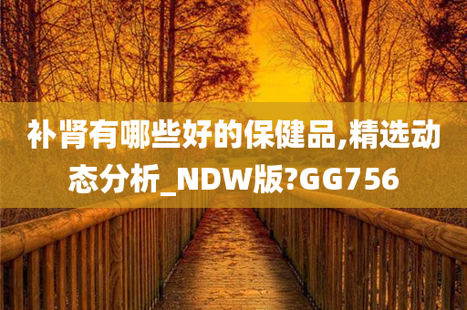 补肾有哪些好的保健品,精选动态分析_NDW版?GG756