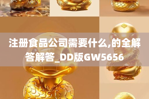 注册食品公司需要什么,的全解答解答_DD版GW5656