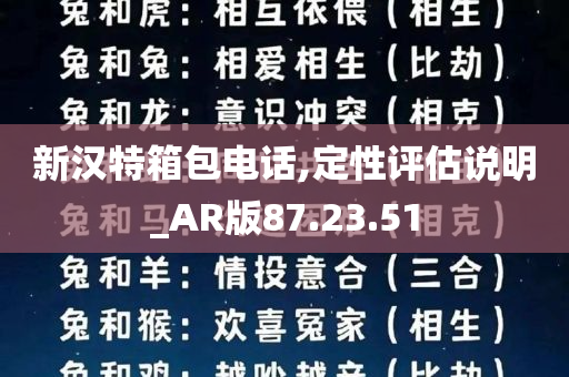 新汉特箱包电话,定性评估说明_AR版87.23.51