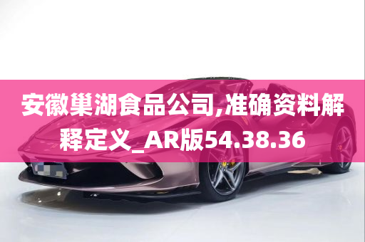 安徽巢湖食品公司,准确资料解释定义_AR版54.38.36