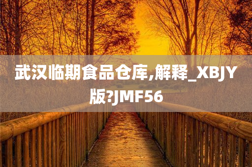 武汉临期食品仓库,解释_XBJY版?JMF56