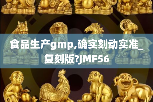 食品生产gmp,确实刻动实准_复刻版?JMF56